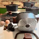 سرویس قابلمه 10 پارچه مربعی زیو مدل 7170 - تصویر 5