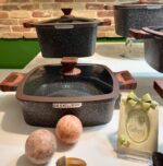 سرویس قابلمه 10 پارچه مربعی زیو مدل 7170 - تصویر 6