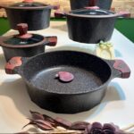 سرویس قابلمه 10 پارچه زیو مدل دیاموند 7110 - تصویر 4