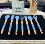 سرویس کفگیر ملاقه سلیکونی 14 پارچه - تصویر 6