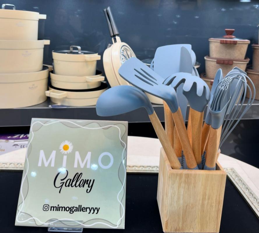 سرویس کفگیر ملاقه سلیکونی 14 پارچه - تصویر 9