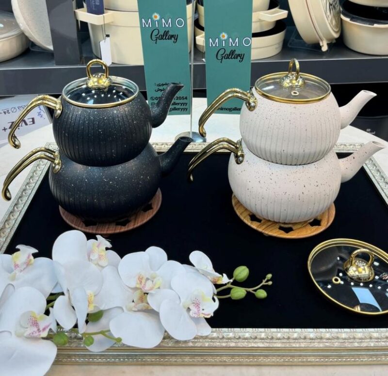 کتری قوری گرانیتی اویز قالب سلین - تصویر 18