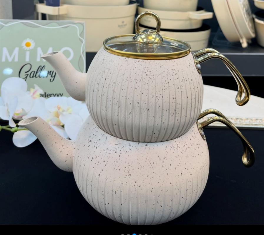 کتری قوری گرانیتی اویز قالب سلین - تصویر 12