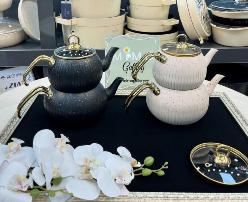 کتری قوری گرانیتی اویز قالب سلین - تصویر 16