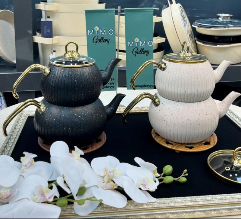 کتری قوری گرانیتی اویز قالب سلین - تصویر 17