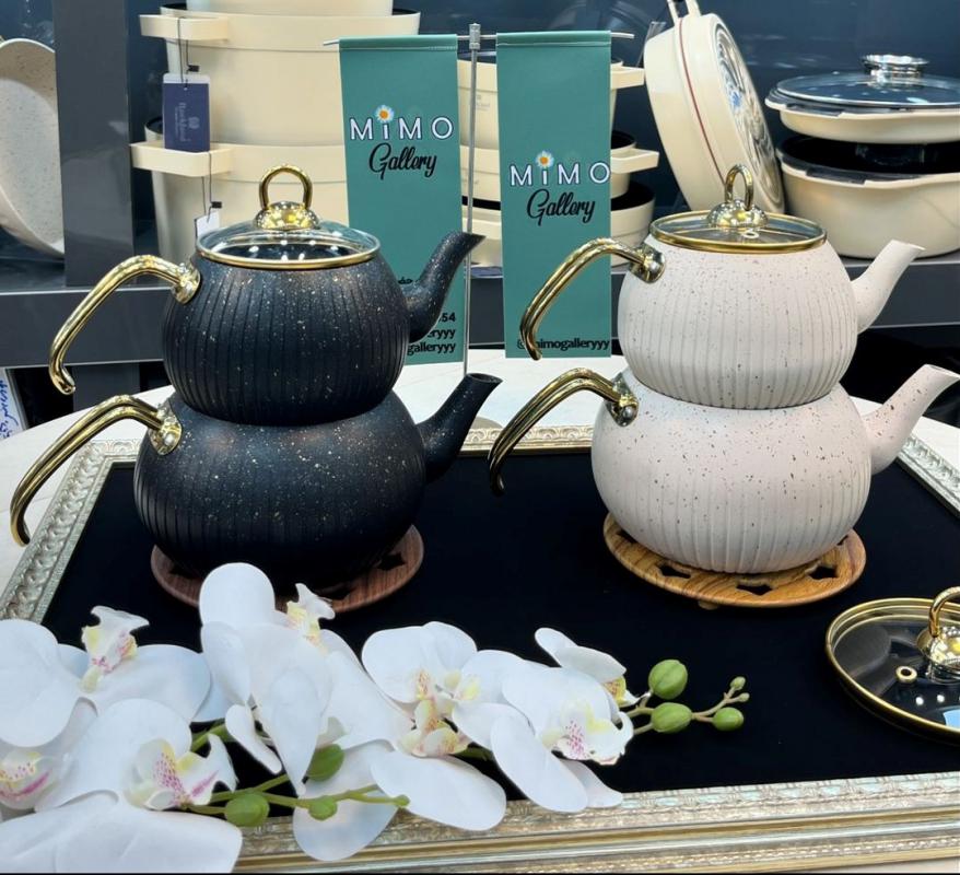 کتری قوری گرانیتی اویز قالب سلین - تصویر 17