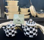 کتری قوری لعابی برند شاهین ترک در طرح های متنوع - تصویر 4