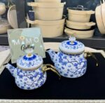 کتری قوری لعابی برند شاهین ترک در طرح های متنوع - تصویر 15