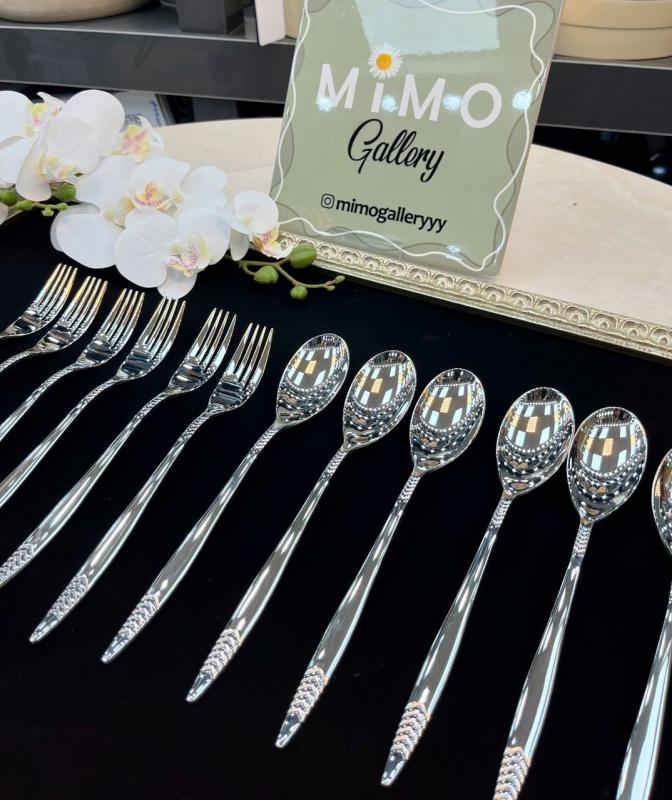 ست قاشق چنگال 12 پارچه لومیرهوم قالب اروپایی - تصویر 25