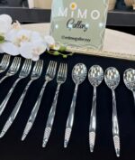 ست قاشق چنگال 12 پارچه لومیرهوم قالب اروپایی - تصویر 24