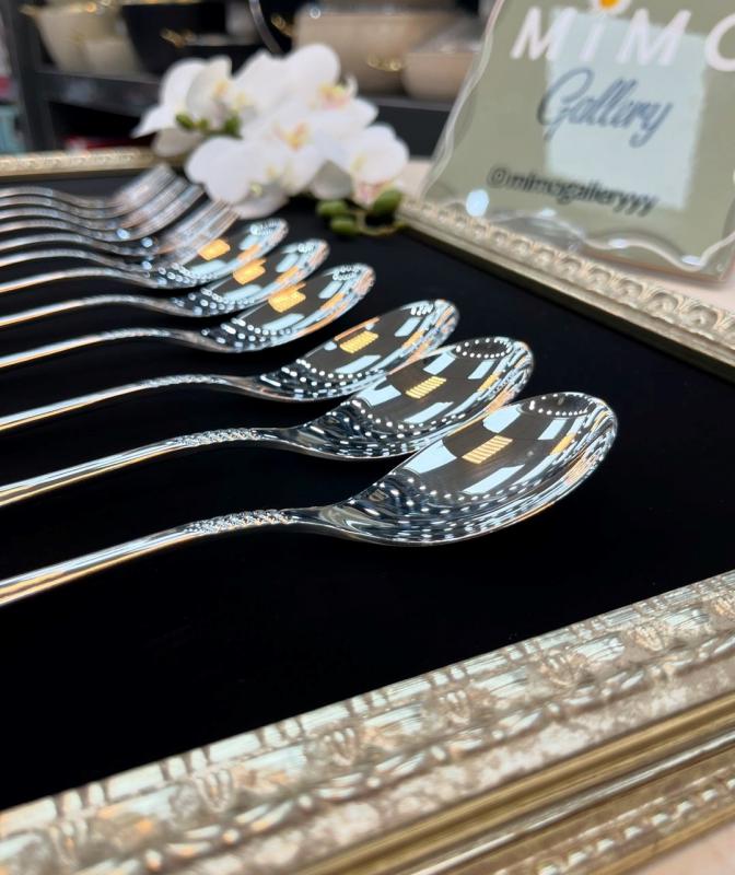 ست قاشق چنگال 12 پارچه لومیرهوم قالب اروپایی - تصویر 23