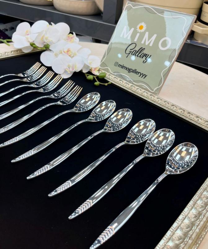 ست قاشق چنگال 12 پارچه لومیرهوم قالب اروپایی - تصویر 22