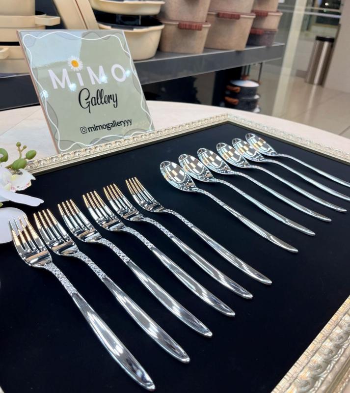 ست قاشق چنگال 12 پارچه لومیرهوم قالب اروپایی - تصویر 19