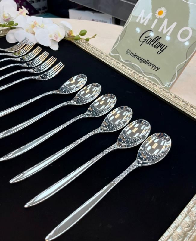 ست قاشق چنگال 12 پارچه لومیرهوم قالب اروپایی - تصویر 16