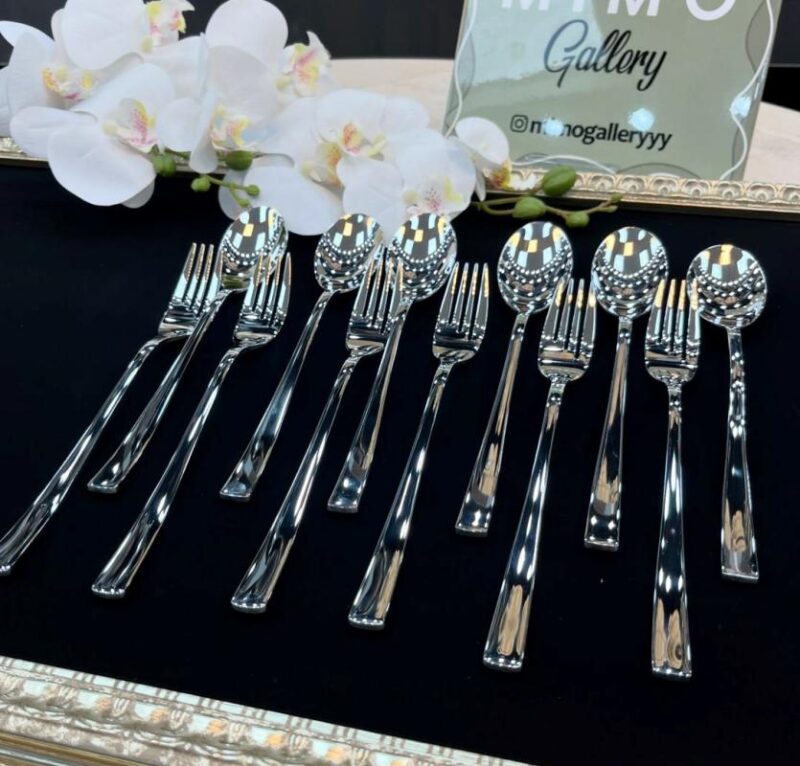 ست قاشق چنگال 12 پارچه لومیرهوم قالب اروپایی - تصویر 12