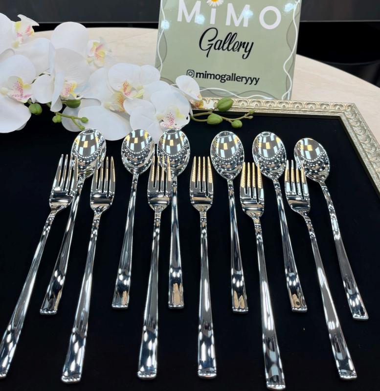 ست قاشق چنگال 12 پارچه لومیرهوم قالب اروپایی - تصویر 13