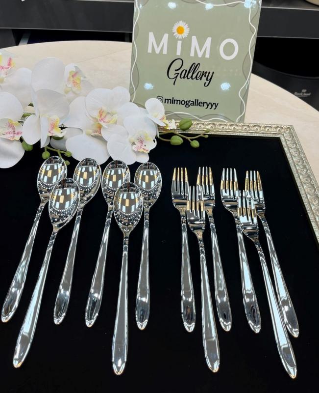 ست قاشق چنگال 12 پارچه لومیرهوم قالب اروپایی - تصویر 7