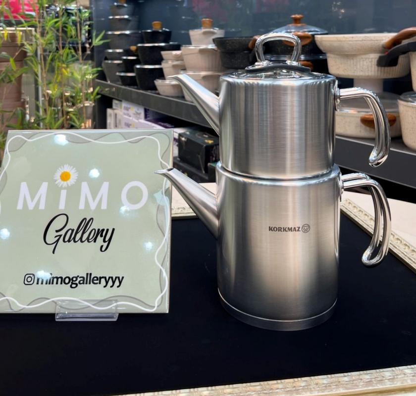 کتری و قوری استیل کرکماز ترکیه مدل 274 الف