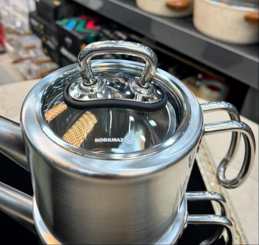 کتری و قوری استیل کرکماز ترکیه مدل 274 د