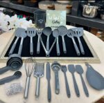 ست کفگیر ملاقه 38 پارچه سلیکونی EVIM - تصویر 11