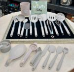 ست کفگیر ملاقه 38 پارچه سلیکونی EVIM - تصویر 10