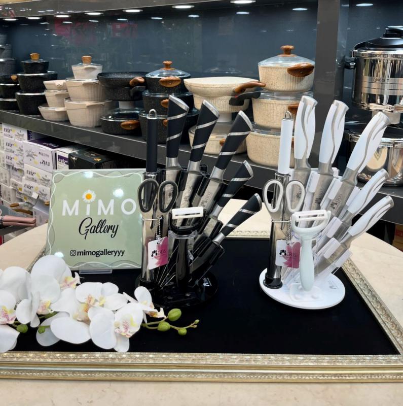 سرویس چاقو آشپزخانه 9 پارچه آیریس IRIS - تصویر 6