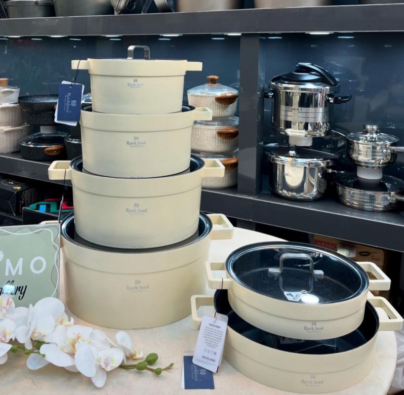 سرویس قابلمه 16 پارچه راکلند قالب تمیس - تصویر 1