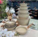 قابلمه تکی هاناتک درب پیرکس در سایز های مختلف