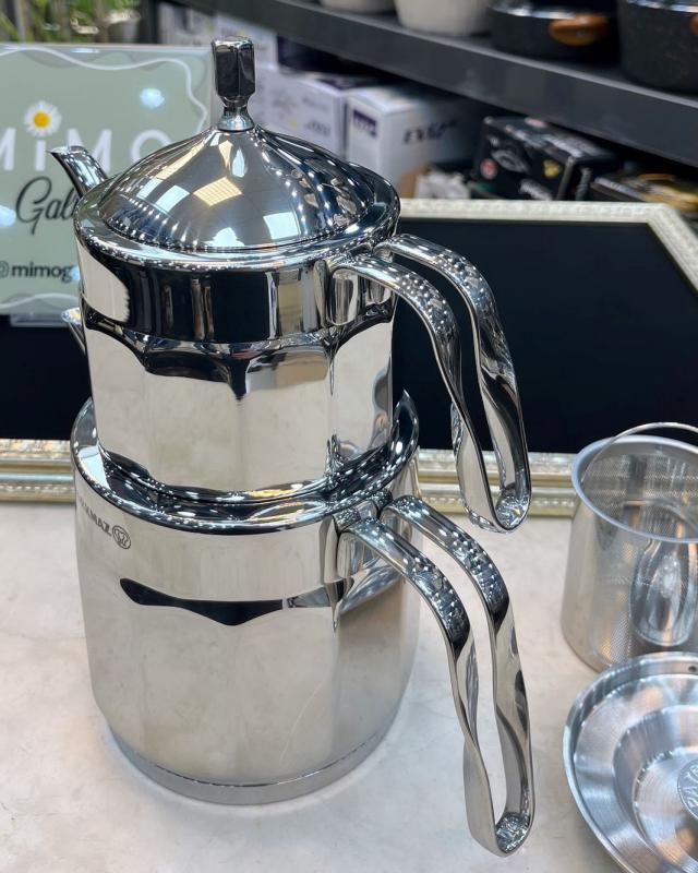 کتری و قوری کرکماز مدل نوستالژیا میدی NOSTALGIA MIDI A228 ج