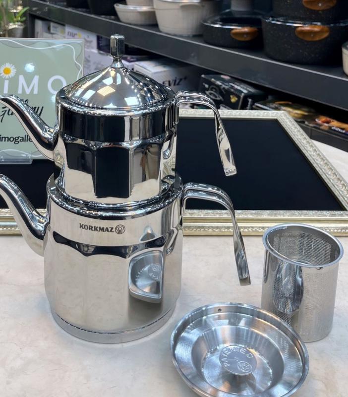 کتری و قوری کرکماز مدل نوستالژیا میدی NOSTALGIA MIDI A228 ه