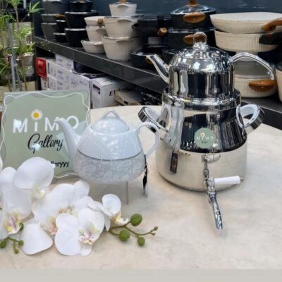 کتری قوری استیل KST مدل 4060 ج