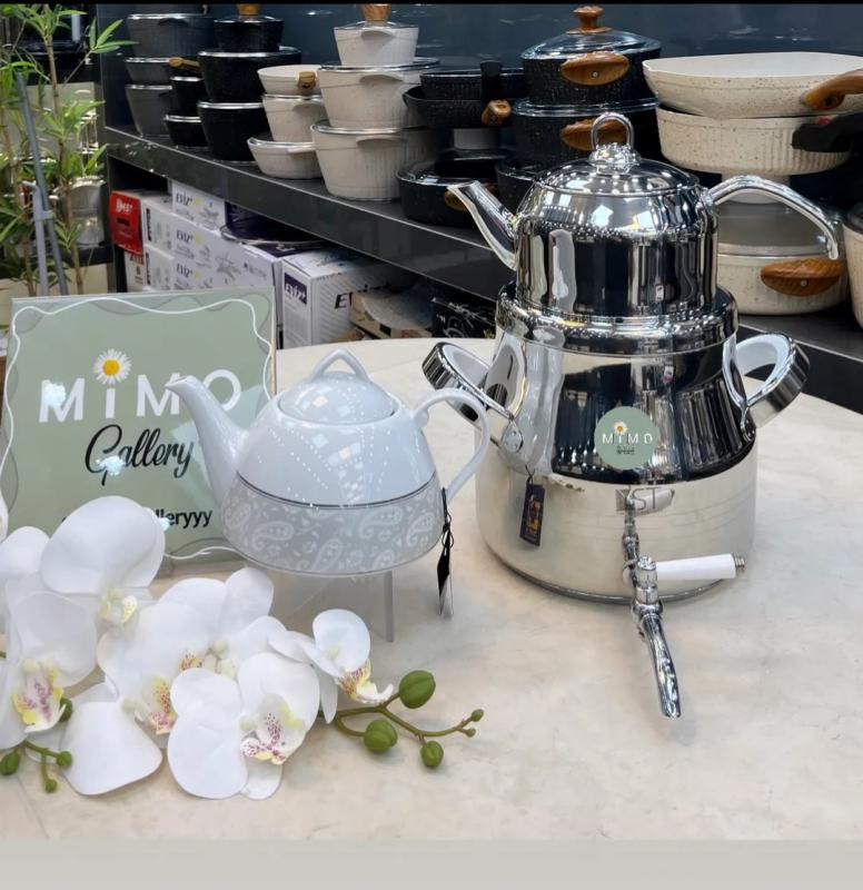 کتری قوری استیل KST مدل 4060 ج