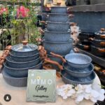 قابلمه تکی هاناتک درب پیرکس در سایز های مختلف - تصویر 3