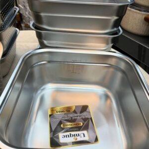 ست آبکش و لگن مربعی یونیک الف