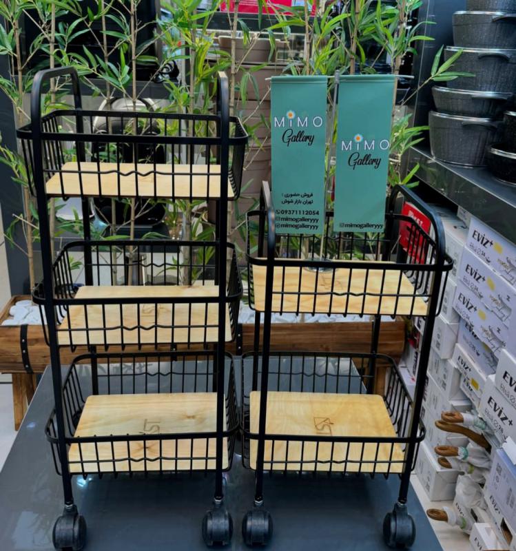 سبد سیب زمین و پیاز فلزی KST - تصویر 4