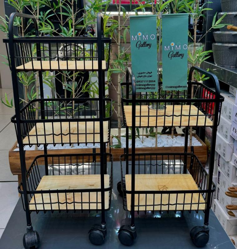 سبد سیب زمین و پیاز فلزی KST - تصویر 1