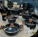 سرویس قابلمه 24 پارچه چدن گرانیتی برلین