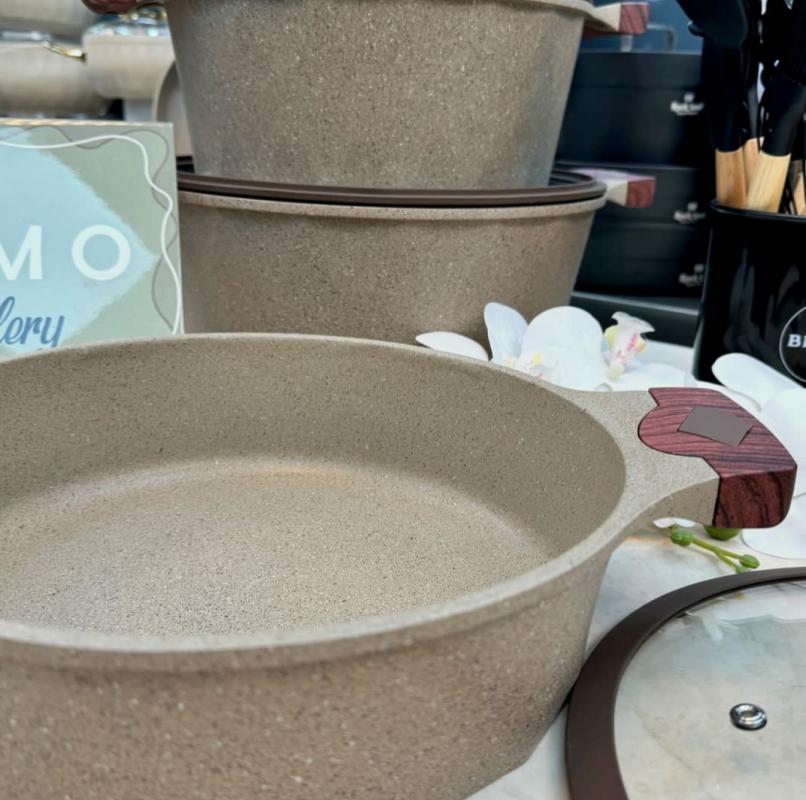 سرویس قابلمه 24 پارچه چدن گرانیتی برلین - تصویر 10