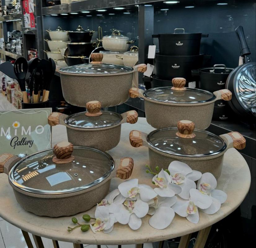 سرویس قابلمه 24 پارچه چدن گرانیتی برلین - تصویر 11