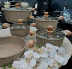 سرویس قابلمه 24 پارچه چدن گرانیتی برلین - تصویر 19