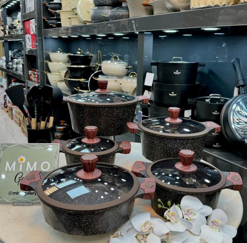 سرویس قابلمه 24 پارچه چدن گرانیتی برلین - تصویر 20