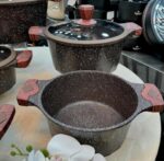 سرویس قابلمه 24 پارچه چدن گرانیتی برلین - تصویر 22