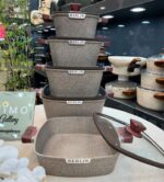 سرویس قابلمه 10 پارچه مربعی برلین - تصویر 9