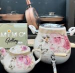 کتری قوری شیردار لعابی - تصویر 5