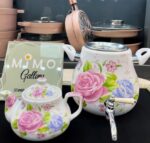 کتری قوری شیردار لعابی - تصویر 9