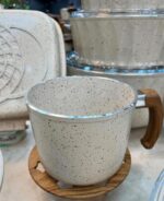 سرویس قابمله 25 پارچه چدن گرانیتی اویز مدل الیپس - تصویر 21