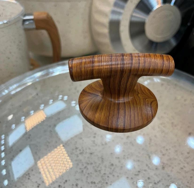 سرویس قابمله 25 پارچه چدن گرانیتی اویز مدل الیپس - تصویر 15