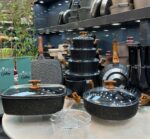 سرویس قابمله 25 پارچه چدن گرانیتی اویز مدل الیپس - تصویر 12