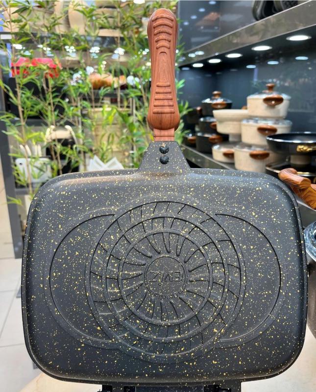 سرویس قابمله 25 پارچه چدن گرانیتی اویز مدل الیپس - تصویر 11