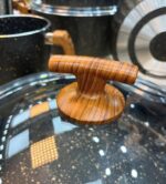 سرویس قابمله 25 پارچه چدن گرانیتی اویز مدل الیپس - تصویر 5